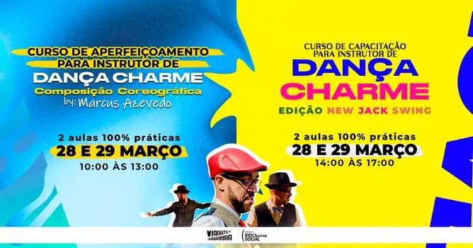 Imagem do Aperfeiçoamento/Composição Dança Charme + New Jack Swing - Rio Charme Social
