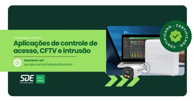 Imagem do Aplicações de controle de acesso, CFTV e intrusão