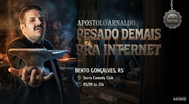 Imagem do APOSTOLO ARNALDO - NOVO SHOW