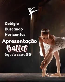 Apresentação Ballet Lago dos Cisnes 2026 em São Paulo