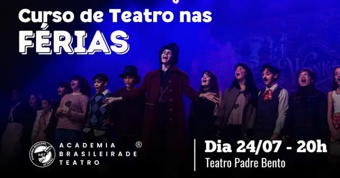 Imagem do APRESENTAÇÃO DO CURSO DE TEATRO NAS FÉRIAS - JULHO