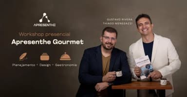 Apresenthe Gourmet AGOSTO 2026: Planejamento + Design + Gastronomia em Brasília