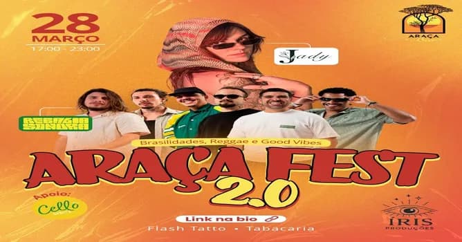 Imagem do Araçá Fest 2ª Edição | Brasilidades, Reggae e Good Vibes