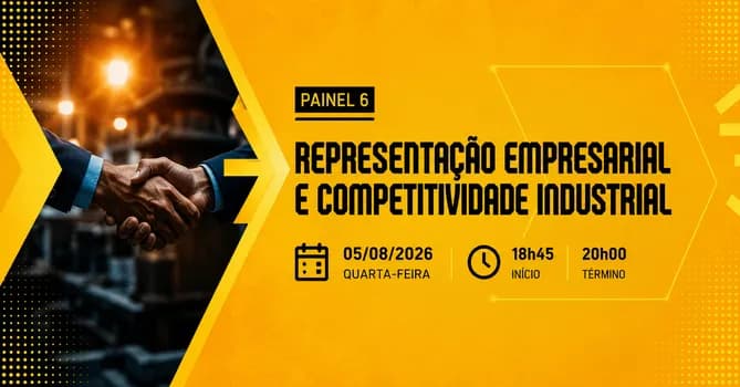 Imagem do ARENA MEC SHOW | Representação empresarial e competitividade industrial