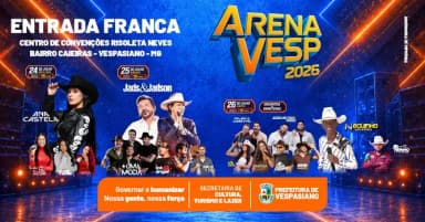 Arena Vesp 2026 em Vespasiano