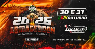 ARMAGEDDON 2026 - VELOPARK em Nova Santa Rita