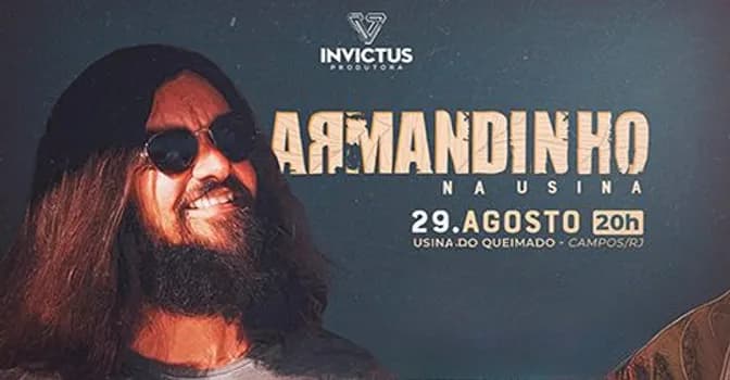 Imagem do ARMANDINHO na USINA | Campos/RJ