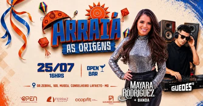 Imagem do Arraiá AS ORIGENS