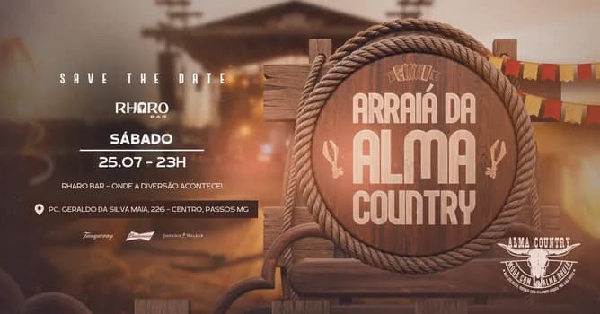 Imagem do ARRAIÁ DA ALMA COUNTRY | RHARO BAR
