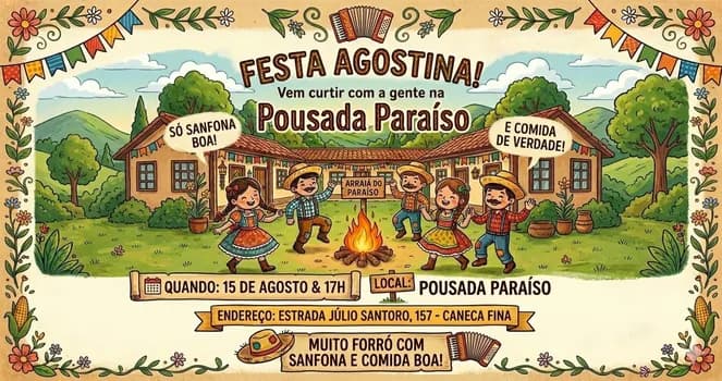 Imagem do Arraiá da Paraíso