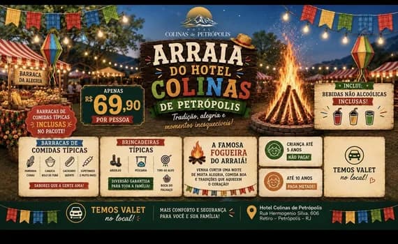 Imagem do Arraiá do Hotel Colinas