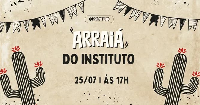 Imagem do Arraiá do Instituto