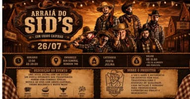 Arraia do Sid's em Ponta Grossa