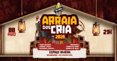 ARRAIÁ DOS CRIA 2026 em Cachoeiras de Macacu