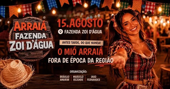 Imagem do ARRAIÁ FAZENDA ZOI D'ÁGUA