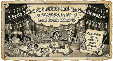 Arraiá Jurídico Sem Gravata 2026 em São Paulo