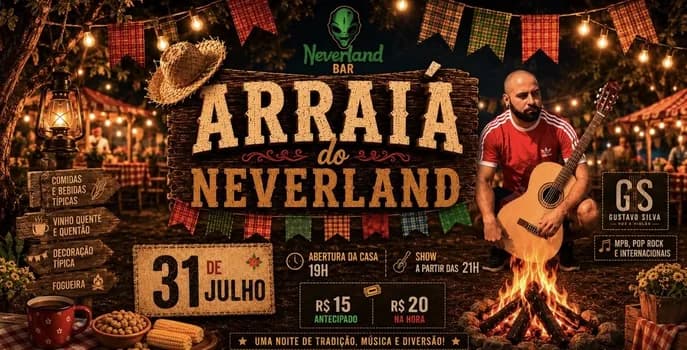 Imagem do Arraiá Neverland