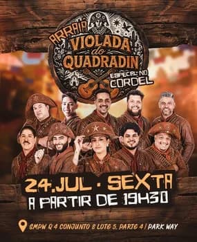 Imagem do Arraia Violada do Quadradin no Cordel
