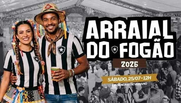 Imagem do Arraial do Fogão 2026
