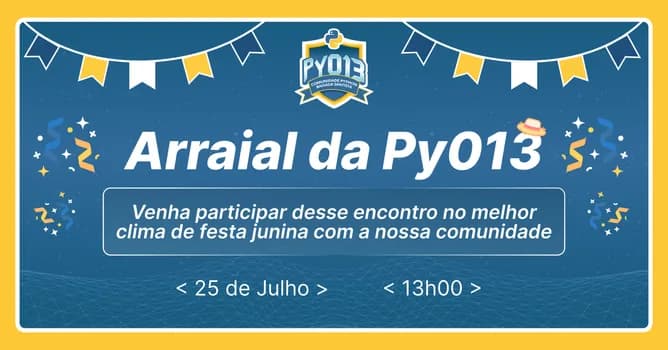 Imagem do Arraial Py013 + Mostra de Projetos Autorais