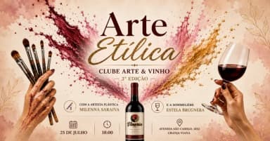 Arte Etílica, Onde o Vinho Encontra a Tela em Cotia