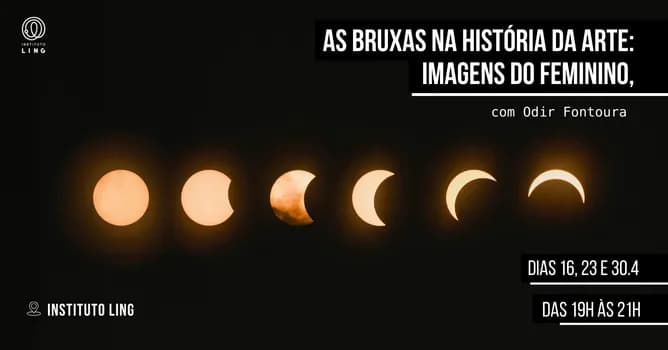 Imagem do As Bruxas na História da Arte: Imagens do Feminino, com Odir Fontoura
