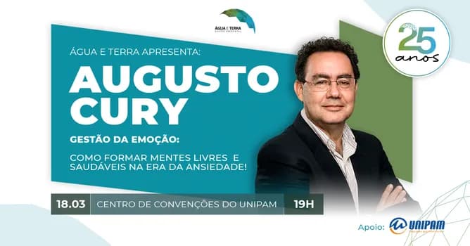 Imagem do Augusto Cury - Gestão da Emoção: Como Formar Mentes Livres e Saudáveis na Era da Ansiedade