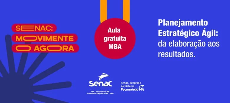 Imagem do Aula Experimental: Planejamento Estratégico Ágil: da elaboração aos resultados