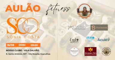 Aulão fitness - Sônia Costa em Guarulhos