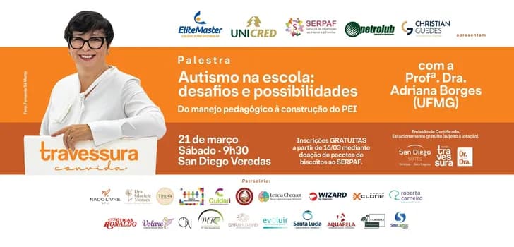 Imagem do Autismo na escola: desafios e possibilidades - do manejo pedagógico à construção do PEI