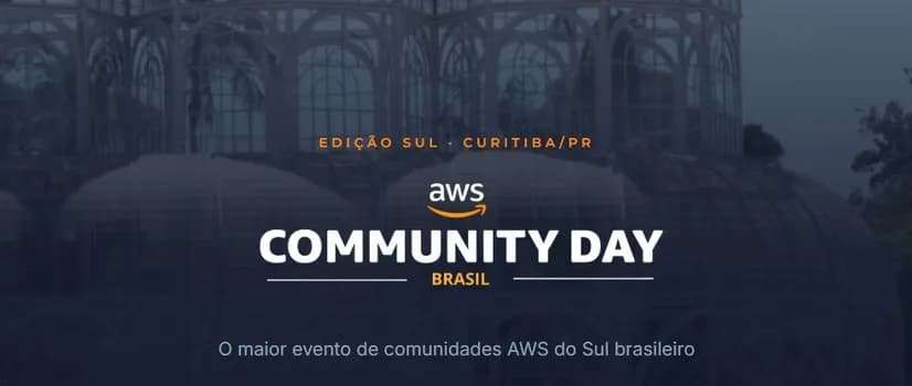 Imagem do AWS COMMUNITY DAY 2026 - EDIÇÃO SUL