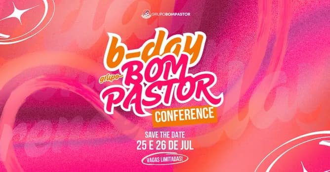 Imagem do B Day Conference - Grupo Bom Pastor