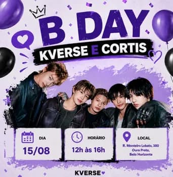 B DAY KVERSE E CORTIS em Belo Horizonte