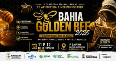 BAHIA GOLDEN BEE EDIÇÃO 04 - 2026 em Alagoinhas