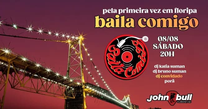 Imagem do Baila Comigo em Floripa | SÁBADO 08/08 | 20h