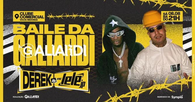 Imagem do Baile da Galiardi com Lele Jp + Derek