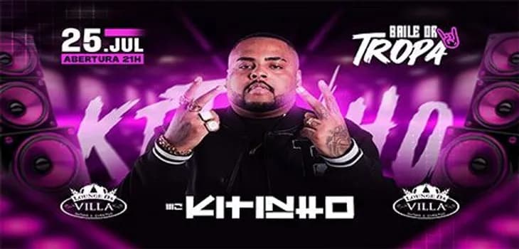 Imagem do BAILE DA TROPA com Mc Kitinho