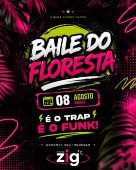 BAILE DO FLORESTA em São Paulo