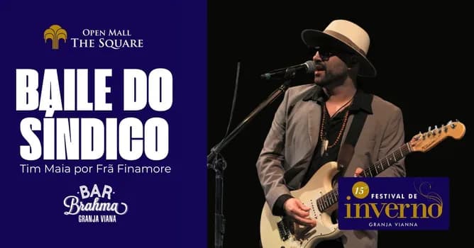 Imagem do Baile do Síndico Tim Maia | Frã Finamore no Bar Brahma Granja Vianna
