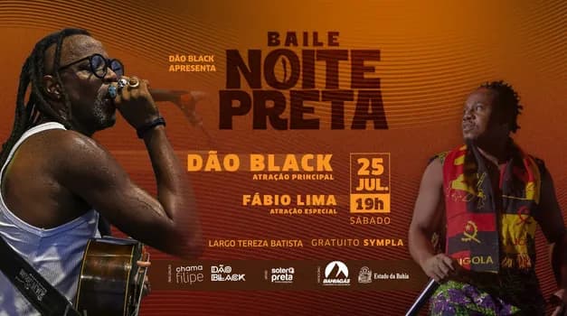 Imagem do Baile Noite Preta | 25 de Julho - GRATUITO