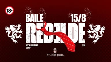 Baile REBELDE! em Belém - 15/8 em Belém