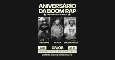 Bailinho 2000 - Aniversário da Boom Rap em Porto Alegre