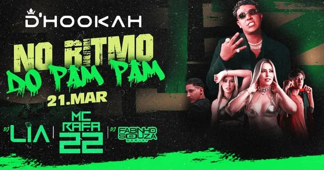 Imagem do Balile no Ritmo do Pam Pam MC RAFA 22 D-hookah 21/02/2026