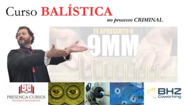 Balistica no processo criminal 2a turma 2026 em Belo Horizonte