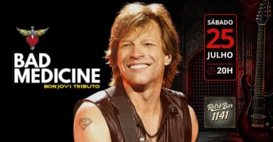 BANDA BAD MEDICINE - RETRÔ BAR 1141 em Rio de Janeiro