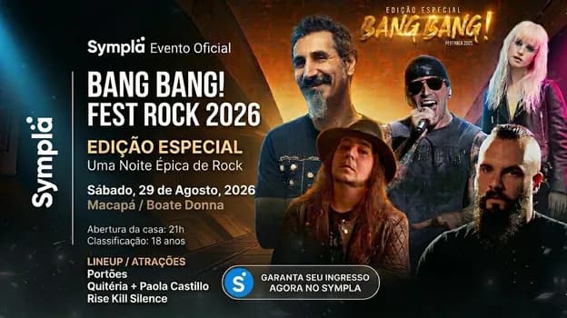 Imagem do BANG BANG FEST ROCK - EDIÇÃO ESPECIAL 2026