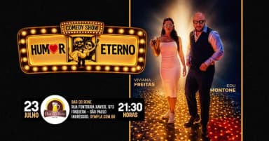 Bar do Rone Itaquera Stand Up - Eduardo e Viviana 23 de julho em São Paulo