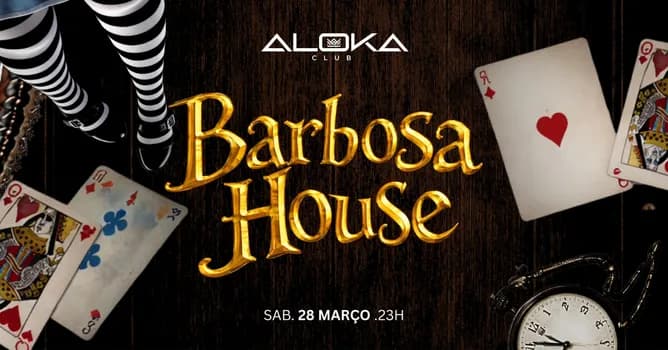 Imagem do BARBOSA HOUSE OPENBAR FEAT ALOKADÃO # 3 BALADAS OPENBAR # SAB 28 MAR