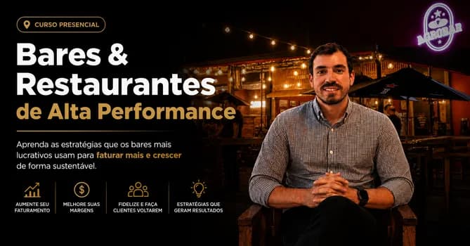 Imagem do BARES & RESTAURANTES DE ALTA PERFORMANCE 2026