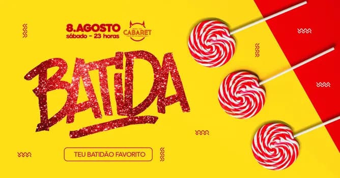 Imagem do BATIDA // SÁBADO // 08.08 // CABARET